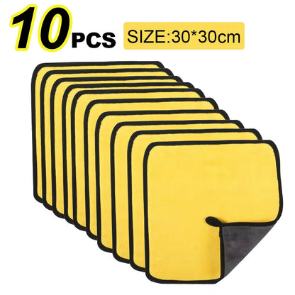 5 or 10Pcs Microfiber Wash Towels