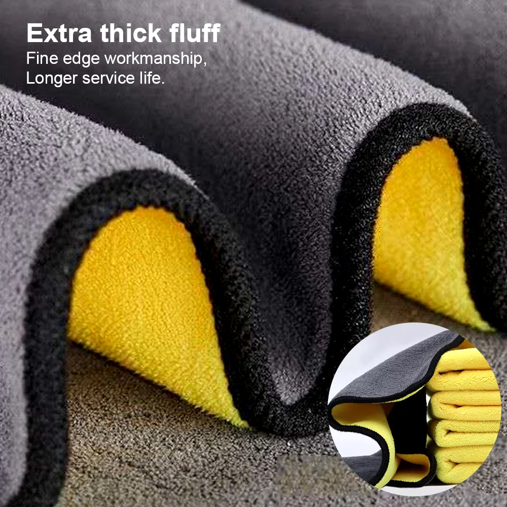 5 or 10Pcs Microfiber Wash Towels