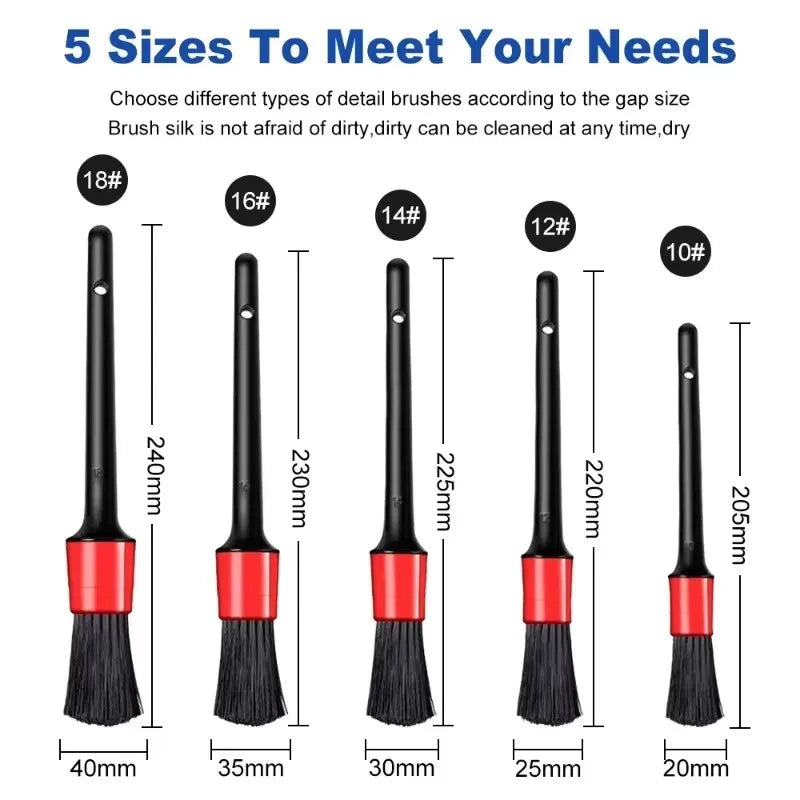 Car Cleaning Brush Set