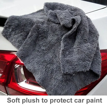 3,5, or 10Pcs Microfiber Car Wash Towels40X40Cm 