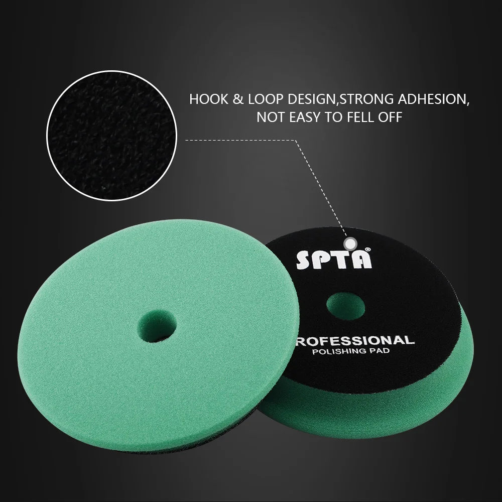 Flat Beveled Edge Sponge Buffing Polishing Pads