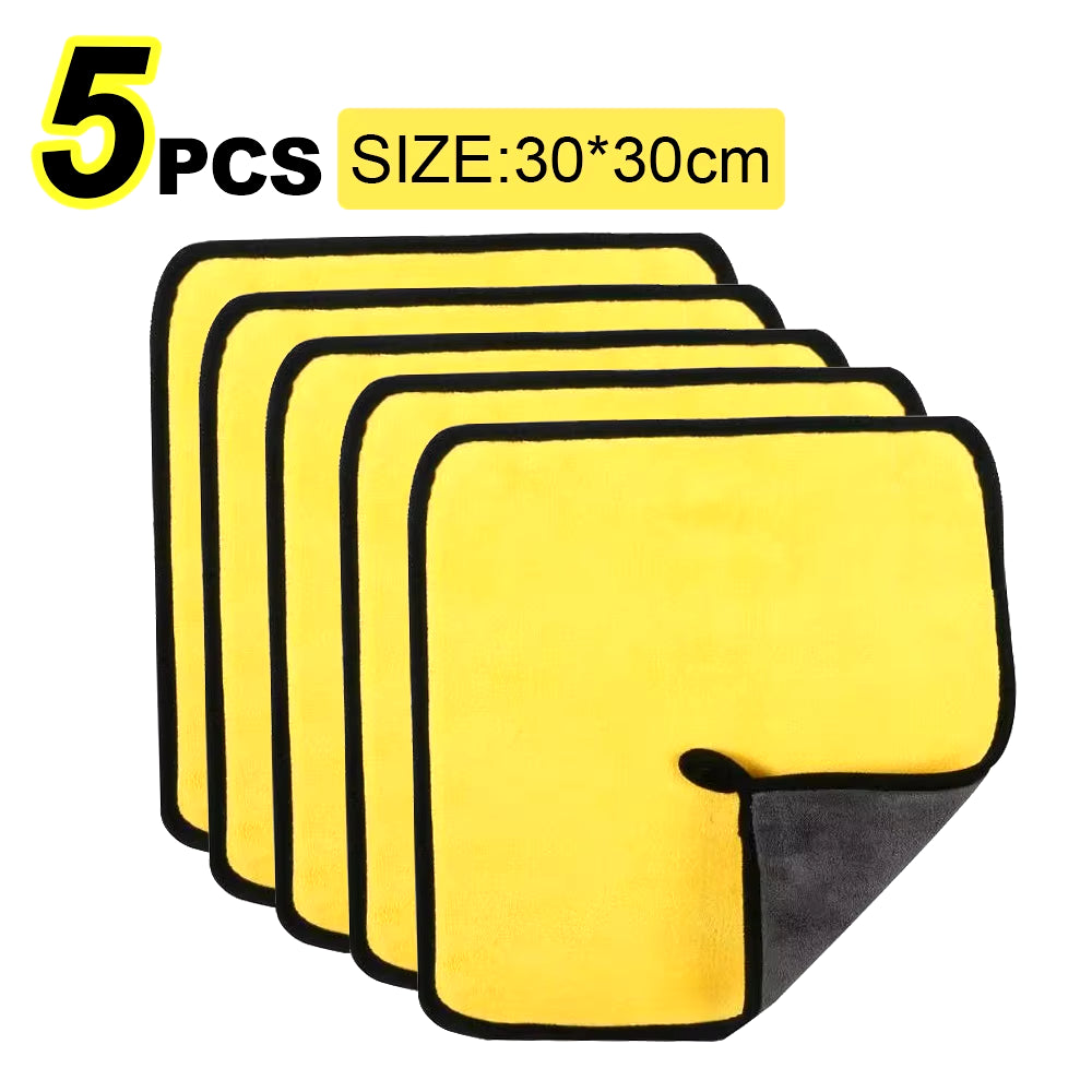 5 or 10Pcs Microfiber Wash Towels