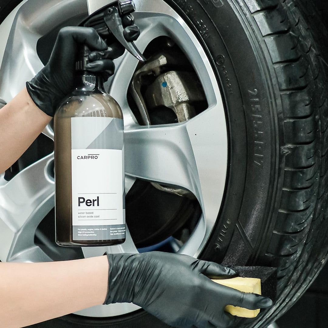 Plastic & Rubber Protectant - Concentrated Tire Dressing, Water Based UV Protection, Satin Finish