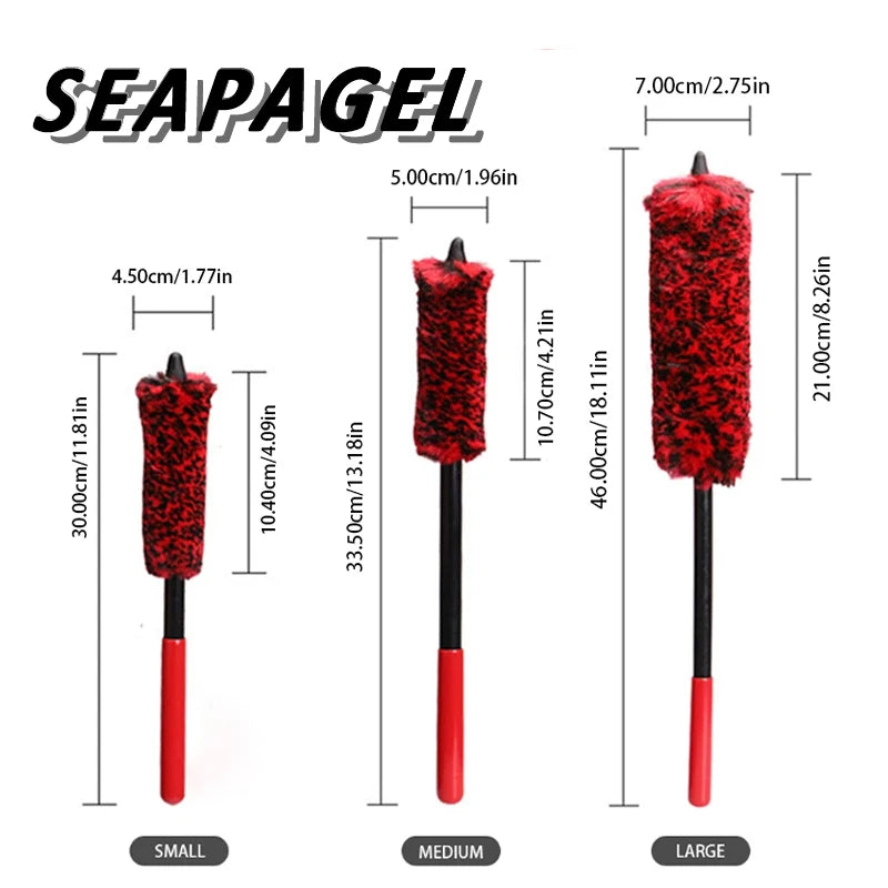 Bendable Wheel Cleaning Tool