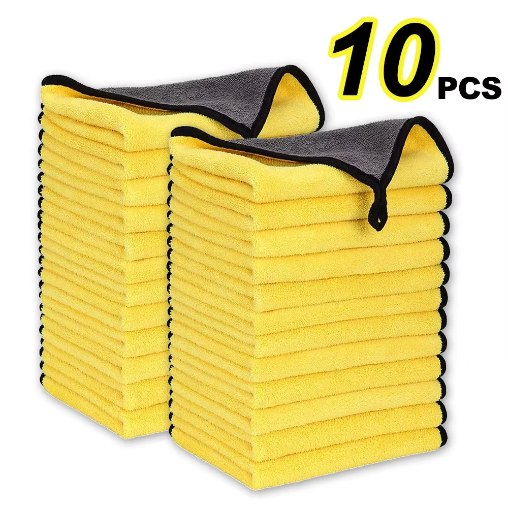 5 or 10Pcs Microfiber Wash Towels