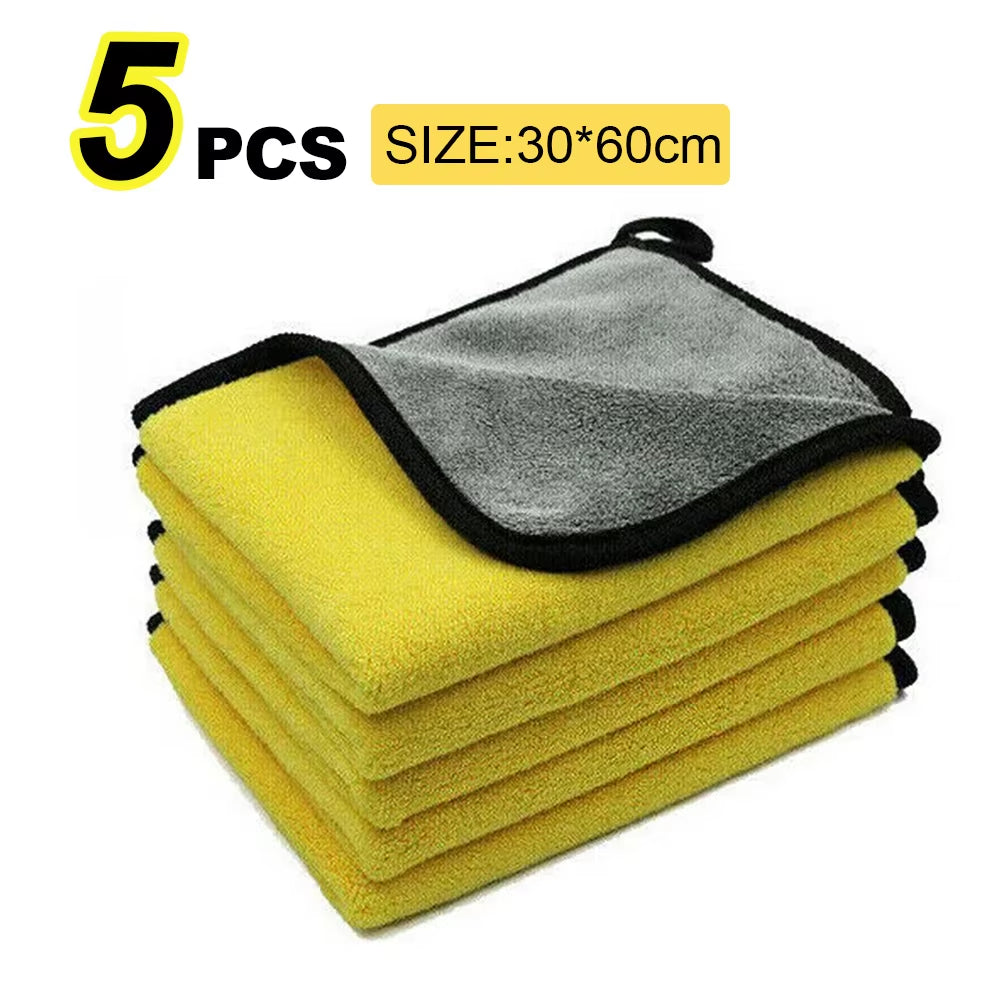 5 or 10Pcs Microfiber Wash Towels