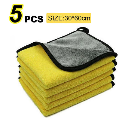 5 or 10Pcs Microfiber Wash Towels
