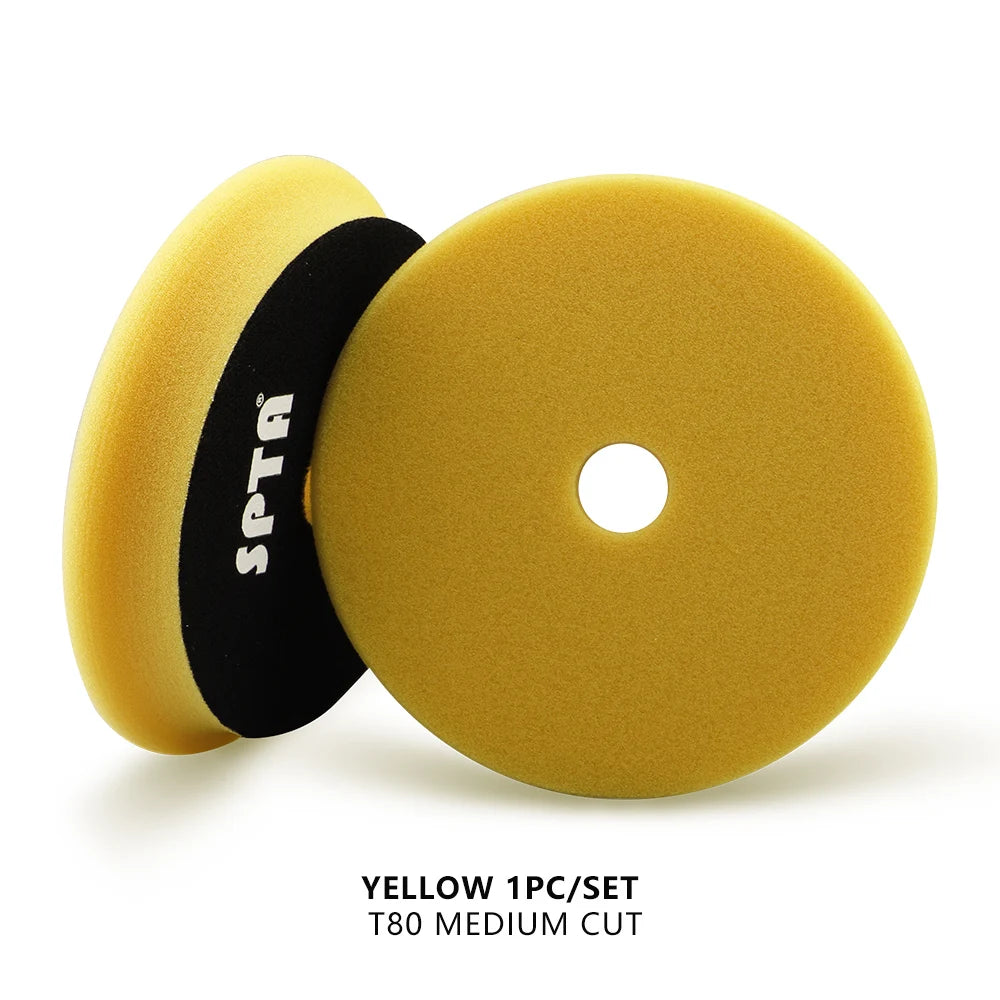Flat Beveled Edge Sponge Buffing Polishing Pads
