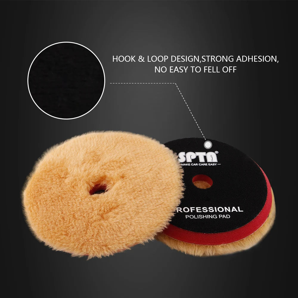  High Density Lambs Wool Polishing Pad