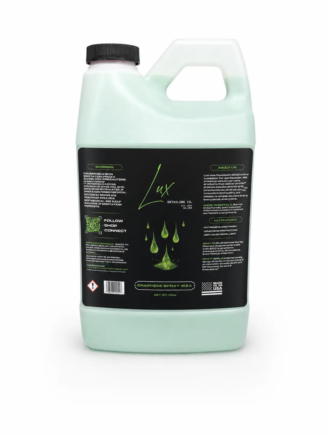Lux Detailing Co. Graphene Spray Wax