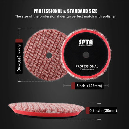 Wool Polishing Car Paint Buffing Pad