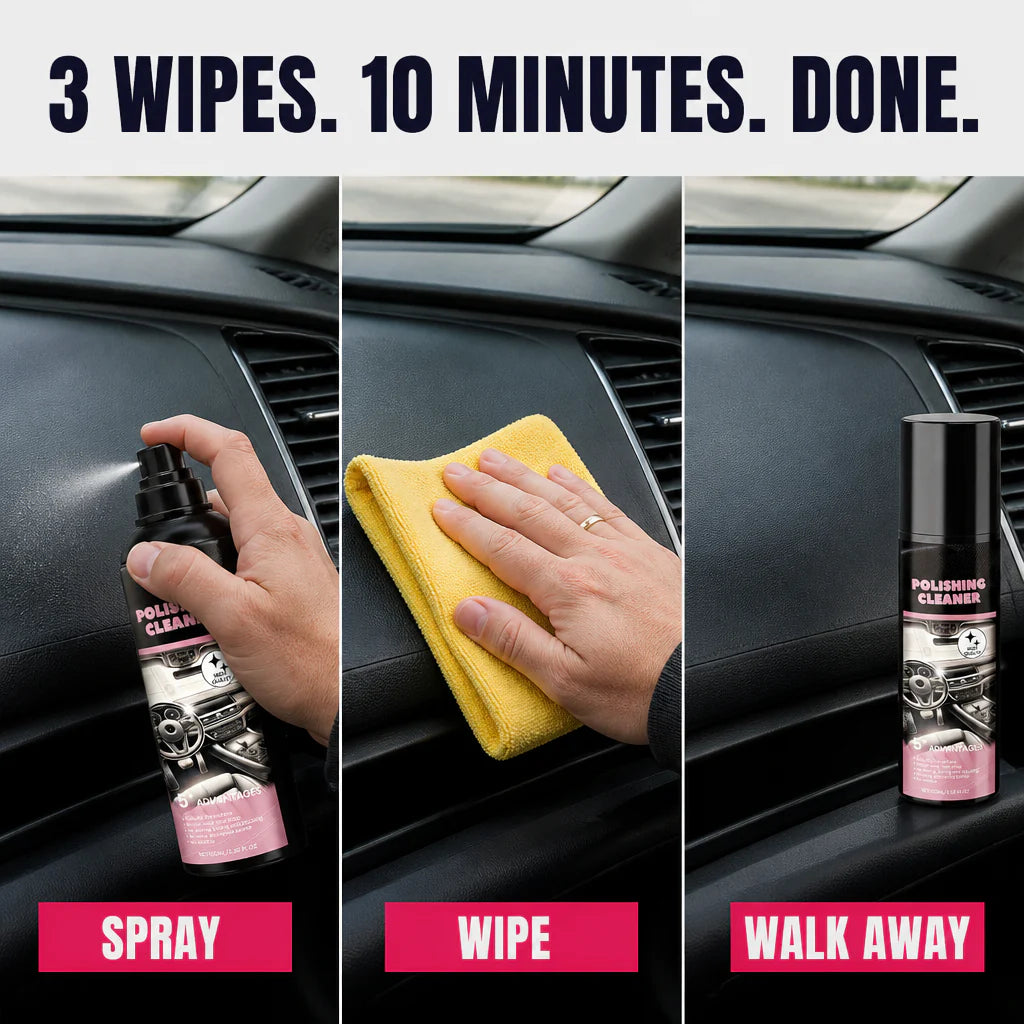 Radianceride™ — Restore Faded Plastic, Cracked Leather & Dusty Dash