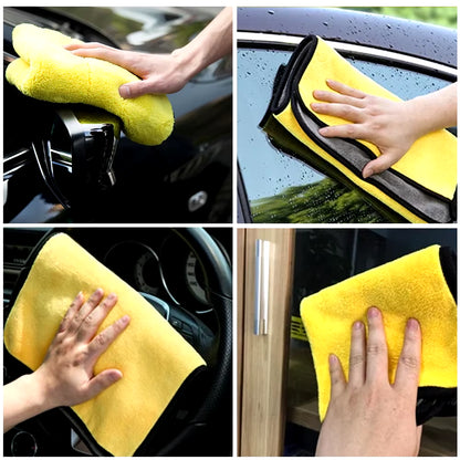 5 or 10Pcs Microfiber Wash Towels