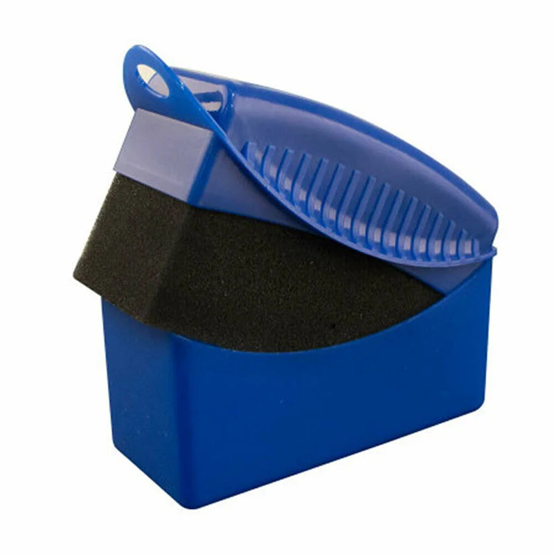 Premium Car Wheel Polishing & Waxing Sponge Brush with Protective Cover