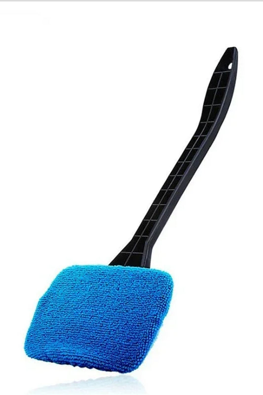 Car Window Cleaner Brush Kit, Windshield Cleaning Wash Tool Glass Wiper with Long Handle