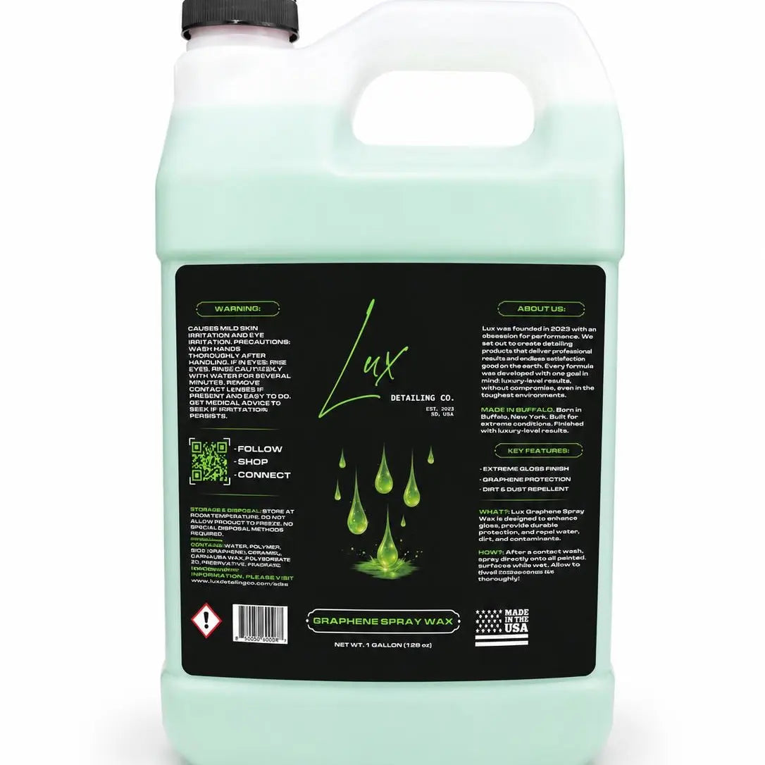 Lux Detailing Co. Graphene Spray Wax