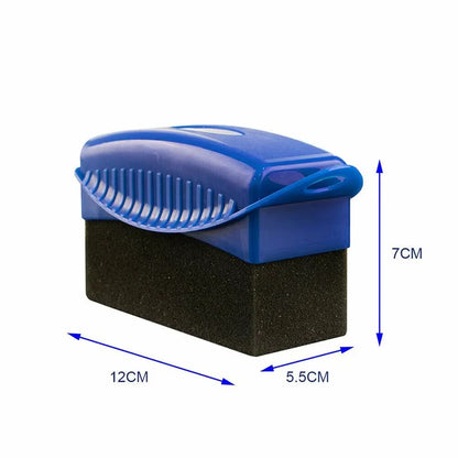 Premium Car Wheel Polishing & Waxing Sponge Brush with Protective Cover