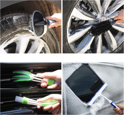 22Pcs Car Wash Cleaning Tools Kit